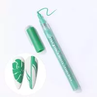 Born Pretty, Маркер для ногтей Nail Art pen 54320-09 зеленый, 1 шт