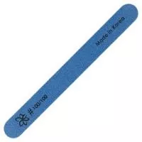 Пилка пластиковая овальная IRISK (01 Синяя #100х100)