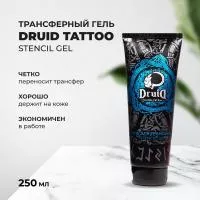 Гель для перевода трансфера STENCIL GEL 250мл, Druid Гель для перевода трансфера STENCIL GEL 250мл, Druid