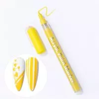 Born Pretty, Маркер для ногтей Nail Art pen 54320-06 желтый, 1 шт