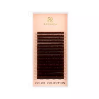 Коричневые ресницы Barbara (Барбара) миксы