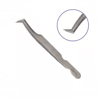 Пинцет elSHINE (Шайн) Classic Г-образный (японская сталь)